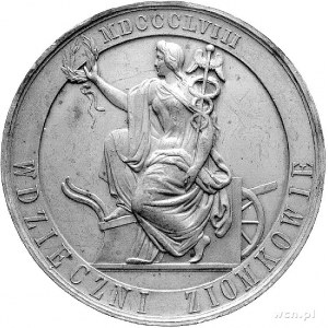 Leon Sapieha- medal autorstwa C. Radnitzkiego 1858 r., ...