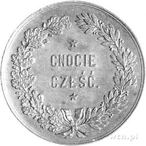 medal z okazji śmierci Seweryna Mielżyńskiego 1872 r., ...