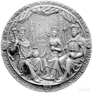 medal autorstwa W. Trojanowskiego wybity w 1900 r. z ok...