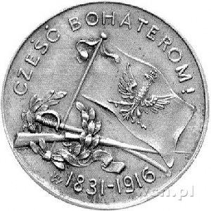 medal autorstwa W. Wiśniewskiego wybity w 85 rocznicę P...
