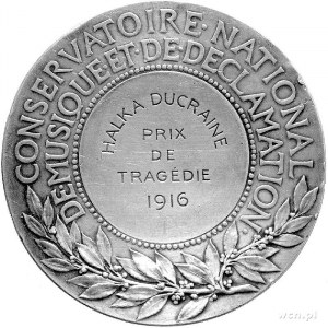 medal nagrodowy autorstwa Chaplaina, Aw: Personifikacje...