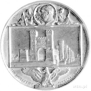 600-lecie praw miejskich Tczewa, medal niesygnowany 186...