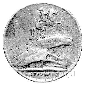 medal na budowę pomnika Piotra I w Petersburgu 1782 r.,...