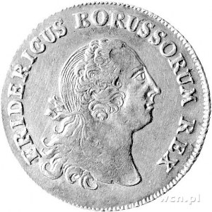 8 gute groschen 1757, Berlin, Aw: Głowa, Rw: Nominał i ...