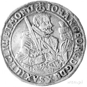 Johann Georg I 1616- 1656, talar 1632, Aw: Popiersie, R...