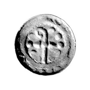 denar krzyżowy, krzyż i pastorał, CNP typ VII, 0.77 g
