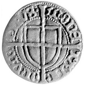 Jan von Tiefen 1489-1497, grosz, Aw: Tarcza wielkiego m...