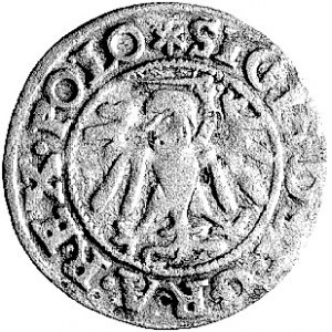 szeląg 1547, Gdańsk, Kurp. 438 R, Gum. 556