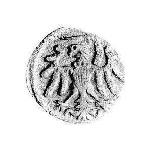 denar 1547, Gdańsk, Kurp. 392 R3, Gum. 544, T. 8, ciemn...