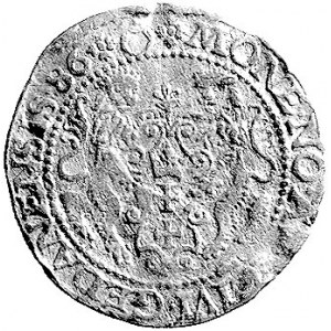 dukat 1586, Gdańsk, H-Cz. 770 R1, Fr. 3, T. 25, złoto, ...