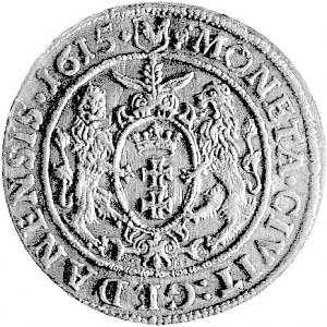 ort 1615, Gdańsk, Kurp. 2241 R2, Gum. 1383, wyjątkowo w...