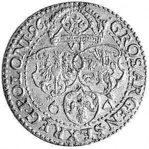 szóstak 1596, Malbork, Kurp. 1430 R1, Gum. 1151, patyna