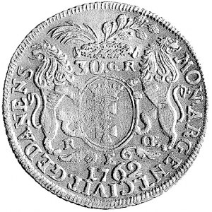 30 groszy (złotówka) 1762, Gdańsk, Kam. 989 R1