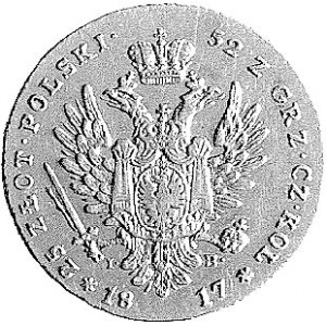 25 złotych 1817, Warszawa, trzeci egzemplarz, złoto, 4....