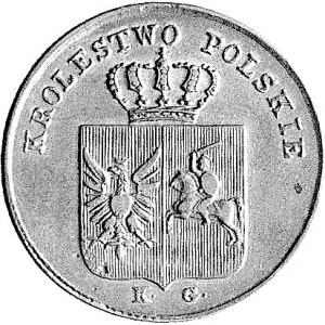 trojak 1831, Warszawa, Plage 282, patyna