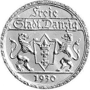 25 guldenów 1930, Berlin, J. D 11, minimalne uderzenie ...
