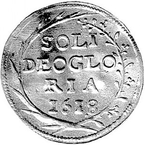 goldgulden 1618, Szczecin, Hildisch 36, Fr. 2091, złoto...