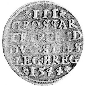 trojak 1544, Legnica, F.u.S. 1362