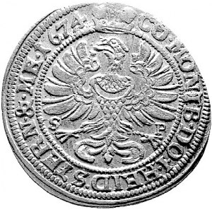 6 krajcarów 1674, Oleśnica, F.u.S. 2295