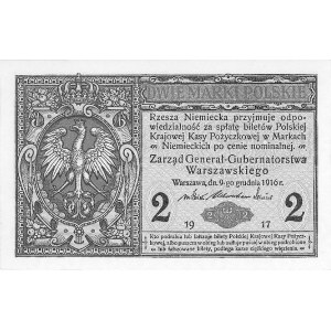2 marki polskie 9.12.1916, \Generał, Seria A