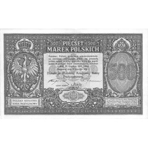 500 marek polskich 15.01.1919, Pick 18