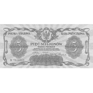 5.000.000 marek polskich 20.11.1923, Pick 38