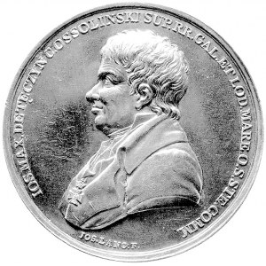 medal autorstwa J. Langa wybity w 1817 r i poświęcony J...