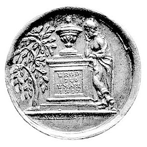 medal wybity w 1820 r. z okazji śmierci Tadeusza Kościu...