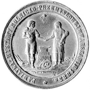 medal z okazji Wystawy Rolniczo-Przemysłowej w Warszawi...