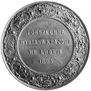 medal autorstwa A. Schindlera wybity z okazji Powszechn...