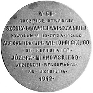 medal autorstwa Cz. Makowskiego wybity z okazji 50-leci...