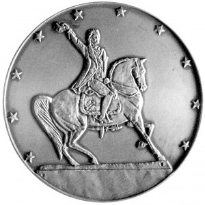 medal autorstwa W. Korskiego z okazji ustawienia w Detr...