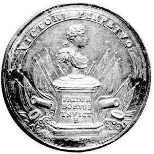 medal autorstwa Kittla wybity z okazji zwycięstwa Prusa...