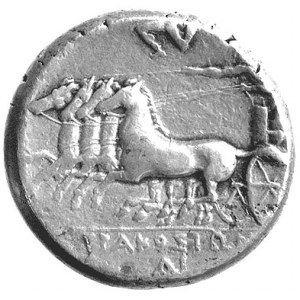 Sycylia- Syrakuzy, Agatokles 317- 289, tetradrachma, Aw...