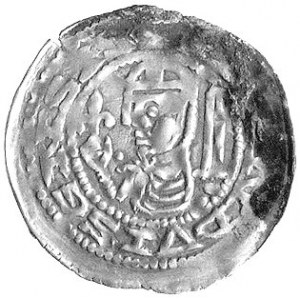 Saksonia- Bernard III, denar około 1185- 1190, mennica ...