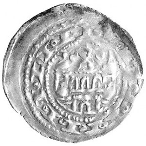 Saksonia- Bernard III, denar około 1185- 1190, mennica ...