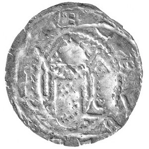 Przybysław, denar bity po 1125 roku, Aw: Książe na koni...