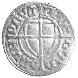 Paweł von Russdorf 1422- 1441, szeląg, Aw: Tarcza Wielk...