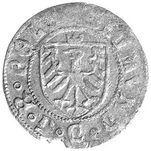 szeląg 1525, Gdańsk, drugi egzemplarz, słabo odbity
