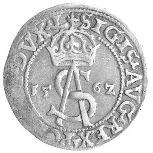 trojak 1562, Wilno, Kurp. 816 R, Gum. 620, moneta słabo...