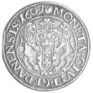 ort 1609, Gdańsk, Kurp. 2233 R4, Gum. 1380, moneta wybi...
