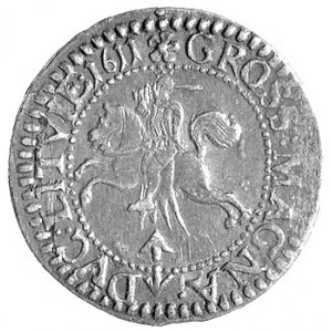 grosz 1611, Wilno, Kurp. 2075 R, Gum. 1319, patyna