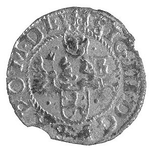 szeląg 1599, Wschowa, Kurp. 158 R3, Gum. 874, rzadki