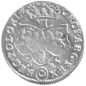 szóstak 1683, Bydgoszcz, herb Leliwa, Kurp. 1208, Gum. ...