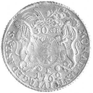30 groszy (złotówka) 1762, Gdańsk, Kam. 989 R1