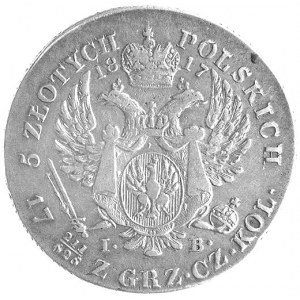 5 złotych 1817, Warszawa, Plage 33