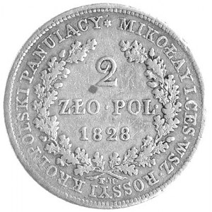 2 złote 1828, Warszawa, Plage 60