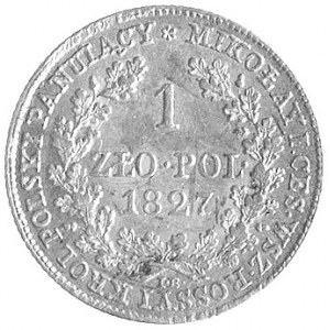 1 złoty 1827, Warszawa, Plage 70