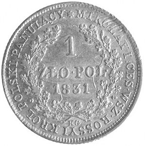 1 złoty 1831, Warszawa, Plage 74