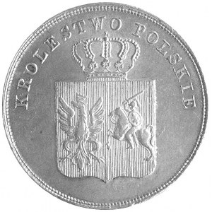 5 złotych 1831, Warszawa, drugi egzemplarz, minimalna w...